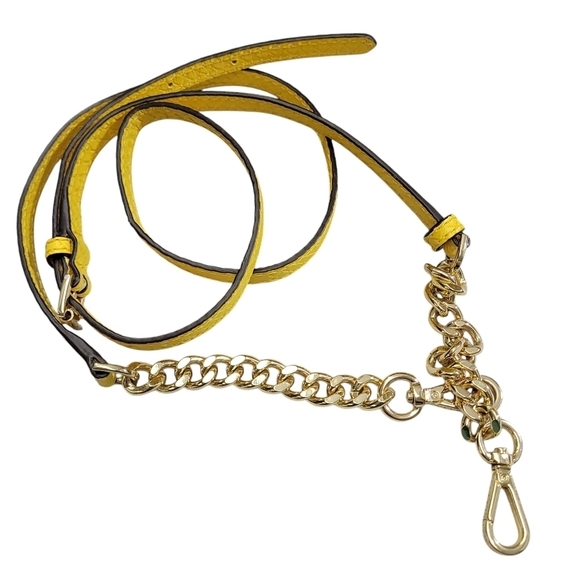 MICHAEL MICHAEL KORS EMBOSSED LEATHER BRIDGETTE NORTH SOUTHMESSENGER BAG - Picture 7 of 11